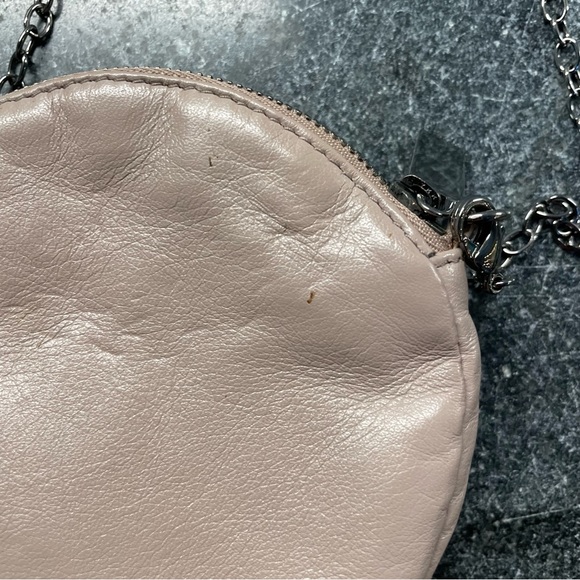 Valentino Round Mini Flower Leather Crossbody Bag - Picture 5 of 9